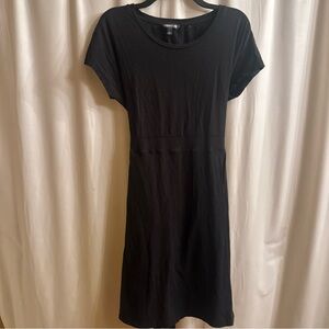 Toad&Co Classic Black Midi Dress